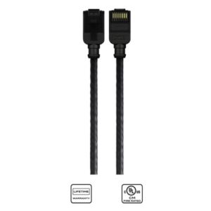 Kordz - PRS CAT6A Patch Cord Black