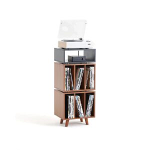 Norstone - Stockholm 1100 - Black Satin/ Walnut